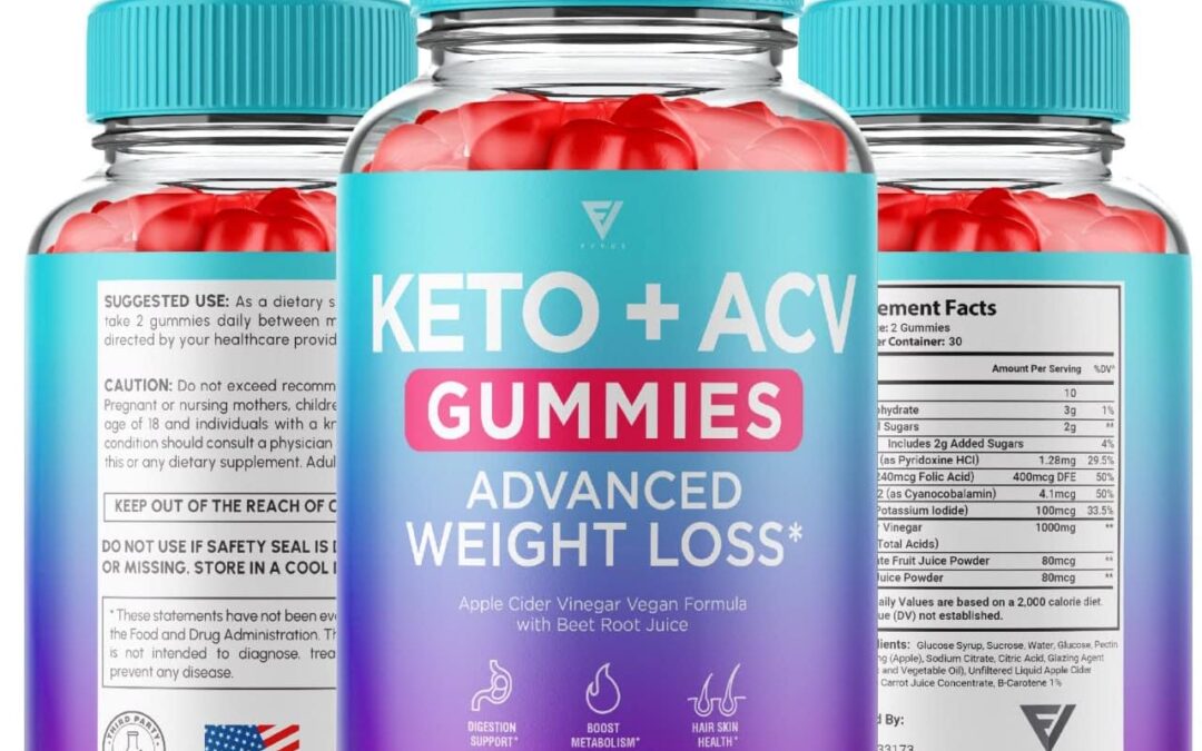 (3 Pack) Keto ACV Gummies Advanced Weight Loss Review