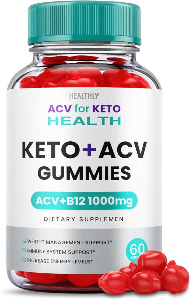 Acv for Keto Health Gummies - Official Formula, Vegan - Acv for Keto Health Gummies 750 Weight Shark Loss Tank Ac Gummy with Apple Cider Vinegar Keto + Acv Formula Keto+Acv Vitamin B12 (60 Gummies)