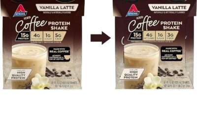 Atkins Iced Coffee Vanilla Latte Protein Shake Review