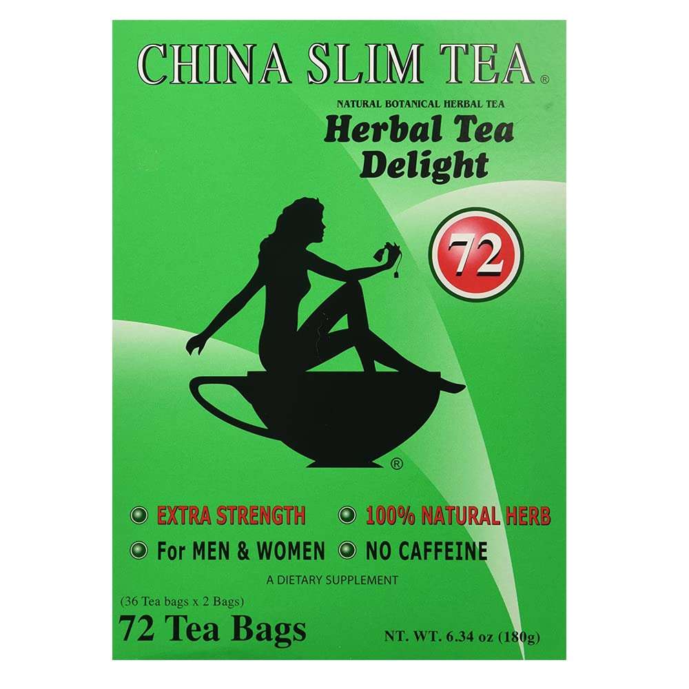 China Slim Tea Extra Strength For Men and Women 72 Tea Bags