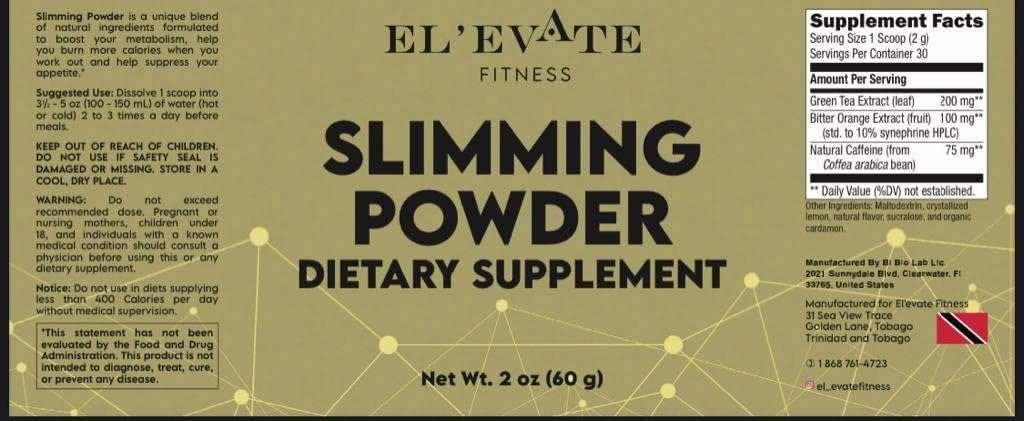 Elevate Fitness Slimming Powder