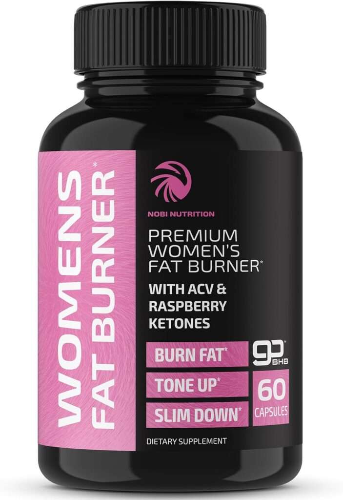 Fat Burners For Women | Weight Loss Pills for Women Belly Fat | Raspberry Ketones | Appetite Suppressant  Metabolism Booster | Back Fat Reducer  Bloating Relief | Diet Pills for Fast Result 60 Ct