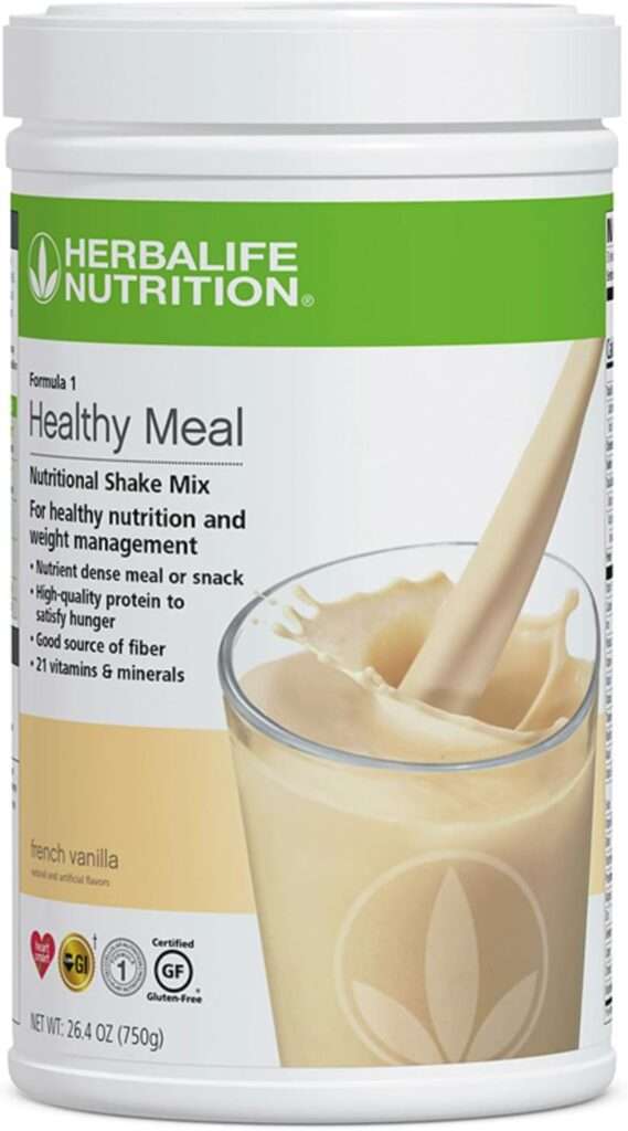 Healthy Meal Nutritional Shake Mix:Formula 1 French Vanilla 750 g