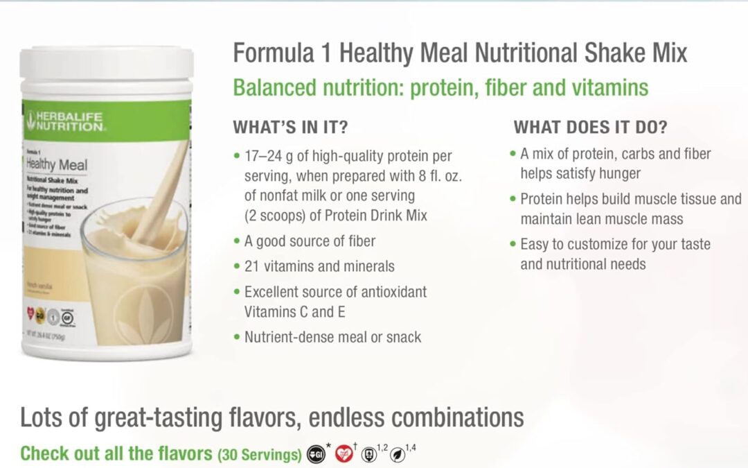 Healthy Meal Nutritional Shake Review
