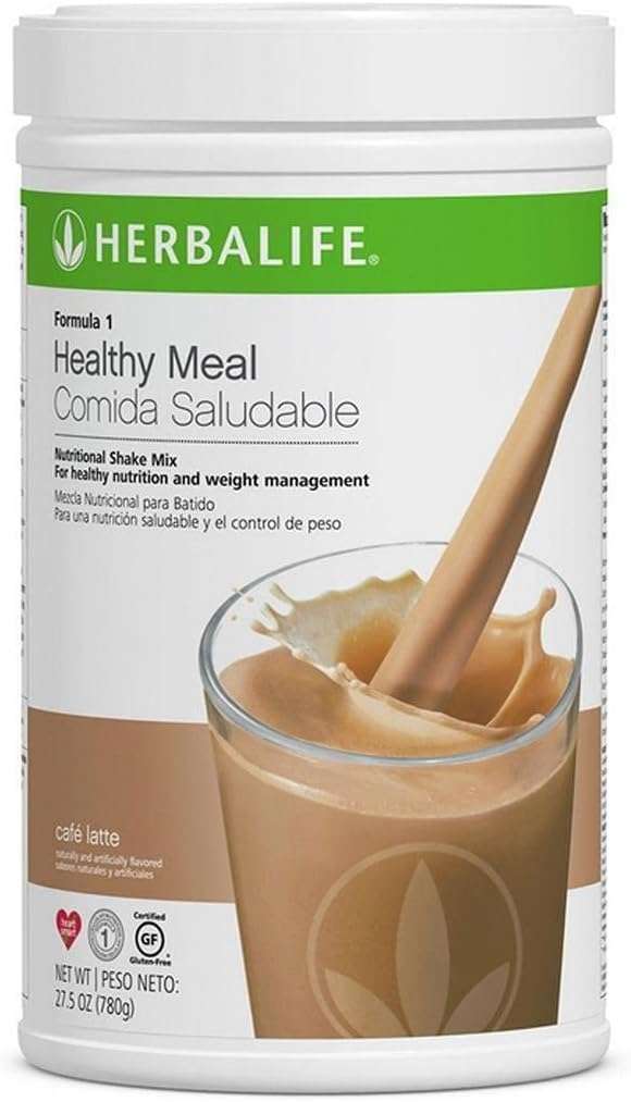 Herbalife Formula 1 Healthy Meal Nutritional Shake Mix (10 Flavor) (Café Latte)