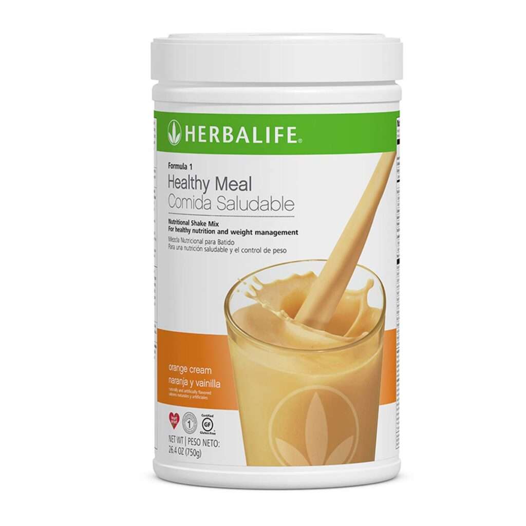 Herbalife Nutrition Healthy Meal Nutritional Shake Mix Orange Cream Flavor 750 G
