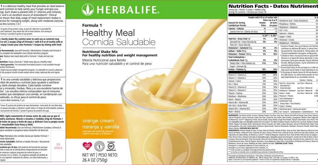Herbalife Nutrition Shake Mix Review