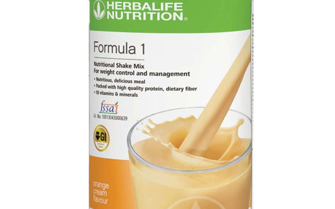 Herbalife Nutritional Shake Mix Orange Cream Review