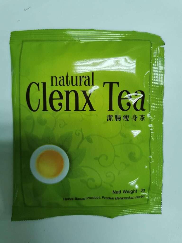 NH Natural Clenx Tea Duo Pack 3g x 20s (Loose Pack) -It Helps to Regulate The gastrointestinal System and Cleanse The Colon by Removing accumulated Waste and Excessive Fat from The Body