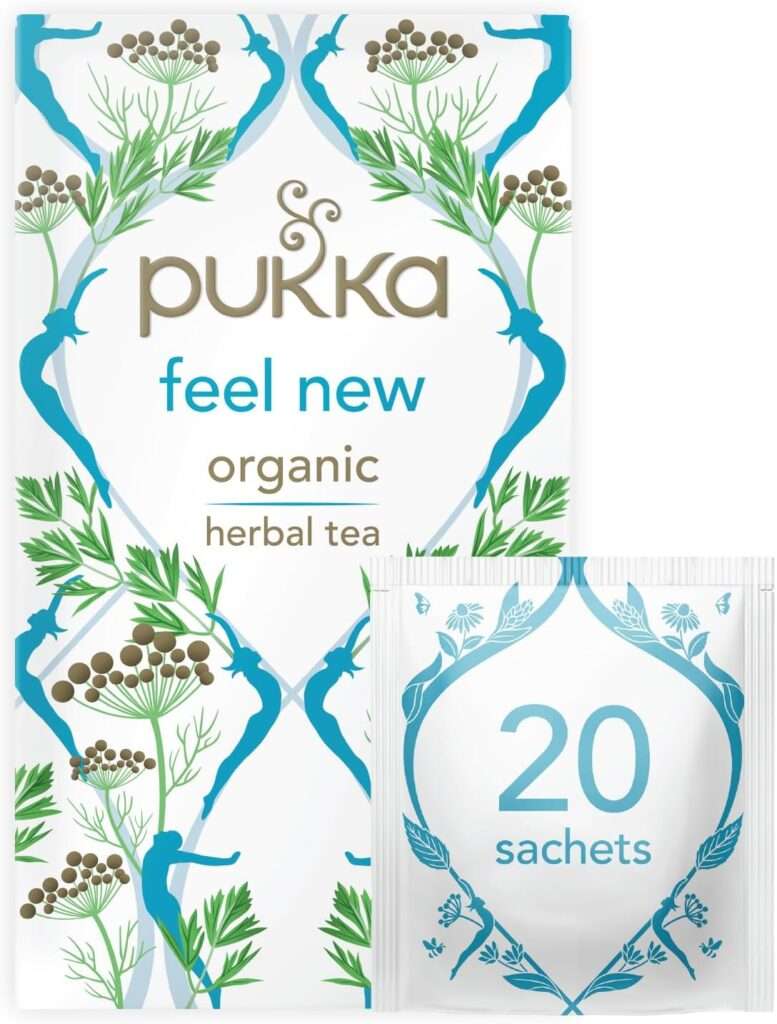 Pukka Detox Tea with Aniseed, Fennel  Cardamom, Organic Herbal Tea, 20 Sachets